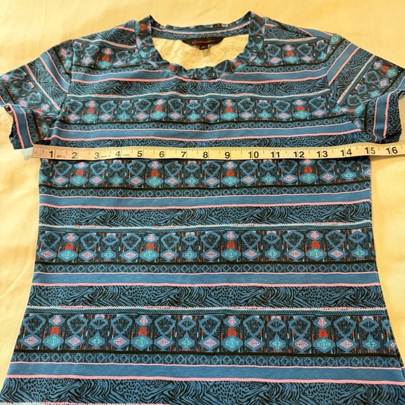 No Boundaries Women's Printed T-Shirt Dress - Picture 4 of 12